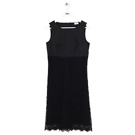 Valentino Schwarzes Kleid Schwarz