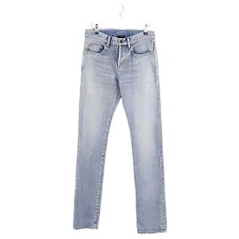 Saint Laurent Jeans dritti blu Blu