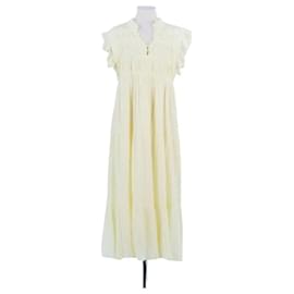 Ba&Sh Vestido amarillo Amarillo