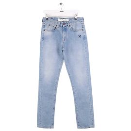 Off White Jeans dritti blu Blu