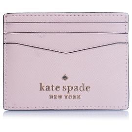 Kate Spade, pink leather cardholder Pink