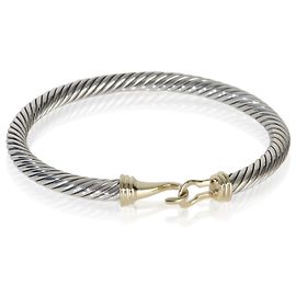 Pulsera de hebilla Cable en oro amarillo y plata de ley David Yurman Otro
