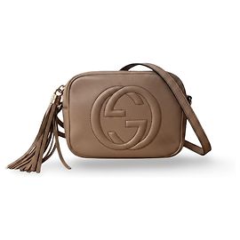 Gucci Soho Umhängetasche Beige Beige