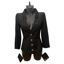 Chanel Black Blazer S/S 01 by Karl Lagerfeld Other
