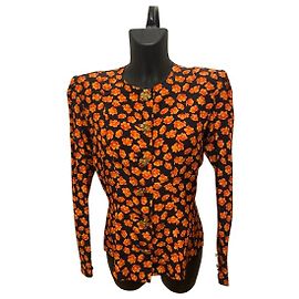 Giacca Flowers Yves Saint Laurent Rive Gauche (degli anni '90) Altro