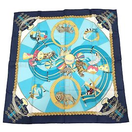 Hermès Hermes Carré 90 Seta multicolore 90 x 90 Multicolore