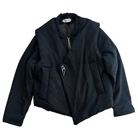 Chaqueta Bomber Asimétrica Namacheko Negra Negro
