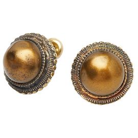 Pendientes de botón Chanel Vintage 99A Otro
