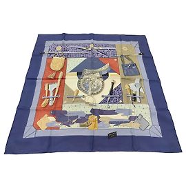 Hermès Hermes Carré 90 Seta multicolore 90 x 90 Multicolore