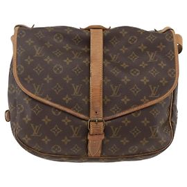 Louis Vuitton Saumur Monogram Canvas 35 Multicolore