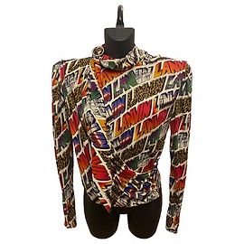 Blusa Lanvin con Logotipo Multicolor Otro