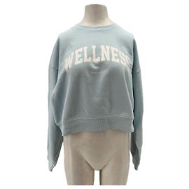 Autre Marque Sweat azul céu curto Azul