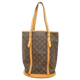Borsa Tote Louis Vuitton Monogram Bucket GM M42236 Marrone Marrone