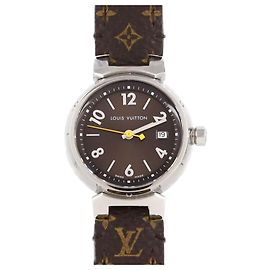 Relógio Louis Vuitton Tambour Q1211 em aço inoxidável a quartzo Outro