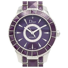Reloj automático Christian Dior Crystal CD144512 en acero inoxidable Otro