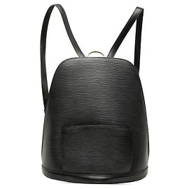 Louis Vuitton Black Epi Gobelins Black