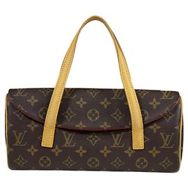 Bolso Louis Vuitton Sonatine Monogram Castaño