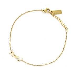 Bracciale Opium Monogram Charm Saint Laurent D'oro