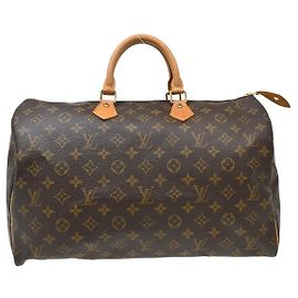 Louis Vuitton Speedy Monogram Canvas 40 Marron