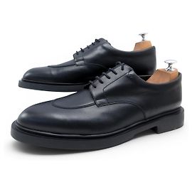 NUOVE SCARPE JM WESTON DERBY DEMI CHASSE WALKER 326 11.5 45.5 PELLE NERA Nero