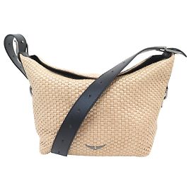 NOVA BOLSA ZADIG & VOLTAIRE JANE PANIER LWBA04013011 DE ALÇA Bege