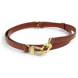 NEW LOUIS VUITTON SHOULDER STRAP 16MM ADJUSTABLE J00273 FOR EPI LEATHER BAG Brown