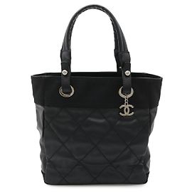 Chanel Paris Biarritz Tote PM Nero