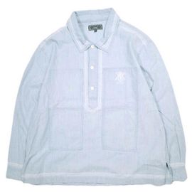 Autre Marque CAMICIA KITH NYC CHAMBLAY PATERSON in misto cotone Blu Altro