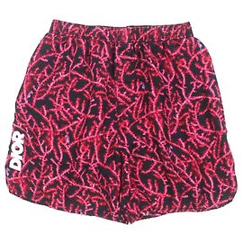 Dior Silk Shorts Black Pink