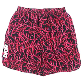 Short en soie Dior Noir Rose