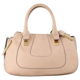 Chloé Bolsa Chloe Hayley Satchel de couro Small Rosa