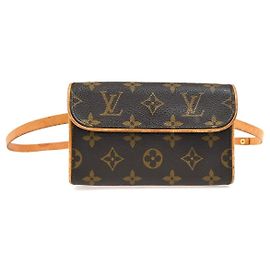 Louis Vuitton Florentine Waist Monogram Canvas medium Marrone