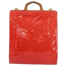 Borsa Louis Vuitton Stanton Monogram Vernis Rosso
