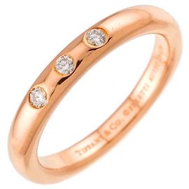 Tiffany & Co. 18K Pink Gold Stacking Band Ring Other