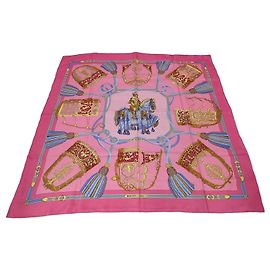 Hermès Hermes Carré 90 Silk multicolor 90 x 90 Rosa