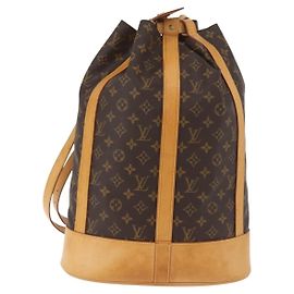 Louis Vuitton Randonnee Backpack Monogram Canvas GM Brown