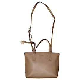Furla Sac Cabas en Cuir Beige