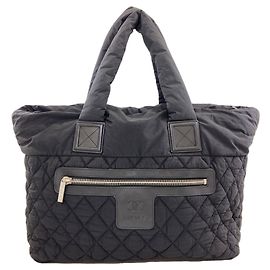 Borsa Tote Chanel Coco Cocoon Nero