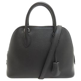 Hermès Hermes Bolide 1923 Handbag Black