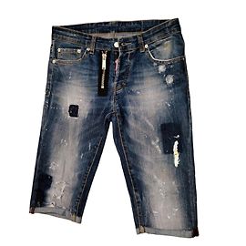 Dsquared2 Vaqueros Capri de Denim Azul