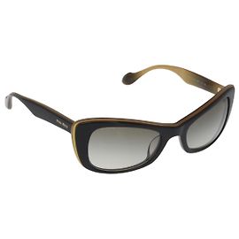 Miu Miu Sunglasses plastic Black Auth BA13231 Black