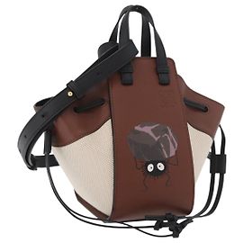 LOEWE × Studio Ghibli Spirited Away Soot Sprites Hammock Mini Auth 167357SM Bege