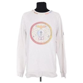 Autre Marque Sudadera blanca Blanco