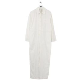 Autre Marque Macacão Septem Paris de algodão branco Branco