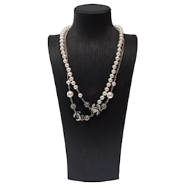 Gioielli CHANEL CC in Perla Bianca - 103521 Bianco