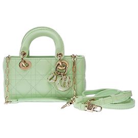 Bolsa Lady Dior em Couro Verde - 103539 Verde