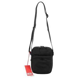 Diesel D-Pack Nylon Umhängetasche in Schwarz Schwarz