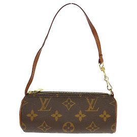 Louis Vuitton Papillon Pochette Monogram Canvas Mini Marrone