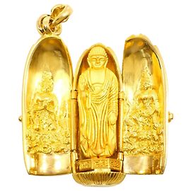 Autre Marque Pendente in oro giallo 24K D'oro