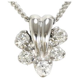 Autre Marque PT850 Platin-Halskette mit Diamant Andere